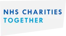 Logo consisting of text "NHS Charities Together"