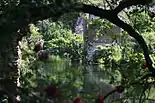 Garden of Ninfa ancient stone bridge