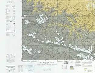 Map including part of southern Guma (Pishan) County (DMA, 1973)