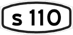 City route 110 shield}}