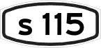 City route 115 shield}}