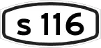 City route 116 shield}}