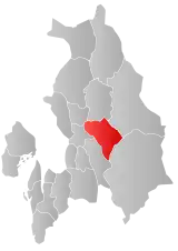 Sørum within Akershus