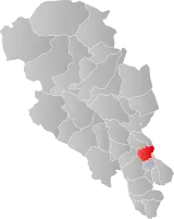 Vardal within Oppland