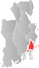 Nøtterøy within Vestfold