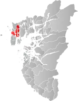 Avaldsnes within Rogaland