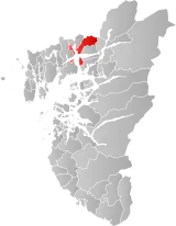 Vikedal within Rogaland