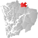 Vossestrand within Hordaland