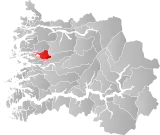 Eikefjord within Sogn og Fjordane