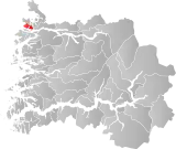 Sør-Vågsøy within Sogn og Fjordane