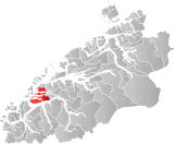 Borgund within Møre og Romsdal