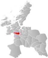 Orkland within Sør-Trøndelag