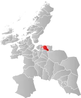 Strinda within Sør-Trøndelag