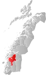 Vefsn within Nordland