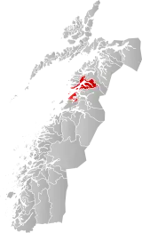 Nordfold-Kjerringøy within Nordland