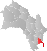 Drammen within Buskerud