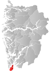 Sveio within Vestland