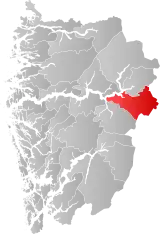 Lærdal within Vestland