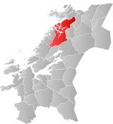 Namsos within Trøndelag