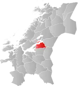 Levanger within Trøndelag