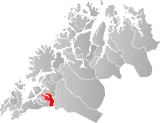 Lavangen within Troms