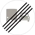 End of no overtaking for lorries