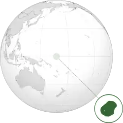 Location of Nauru