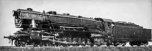 Locomotive 5711 under restoration at Valley Heights