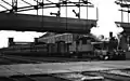 NS 6109 with a train at Hilversum station (July 1935)