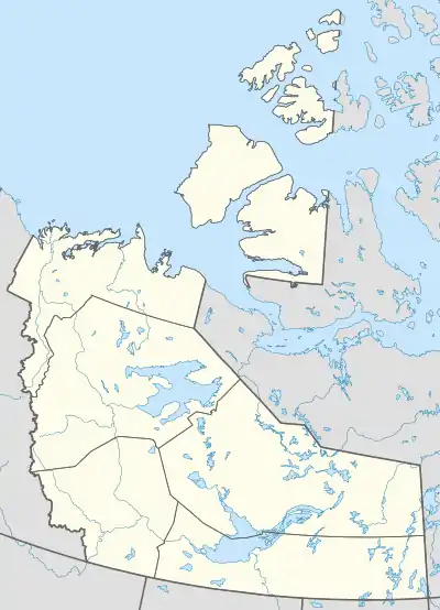 Point Lake is located in Northwest Territories