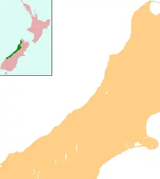 Kokatahi is located in West Coast