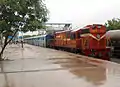 NZB-Kacheguda Passenger with WDG-3A loco at Malkajgiri Railway Station