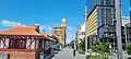 Wharf Pavilions and Ferry Building on Quay Street in 2023