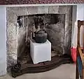 The old fireplace