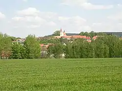 Načeradec seen from the northwest