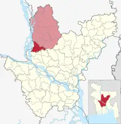 Location of Nagarpur