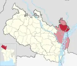 Location of Nageswari