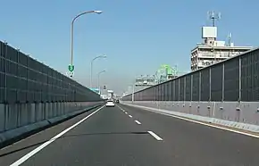 Nagoya Expwy. No.3 Odaka Route 20160107A.JPG