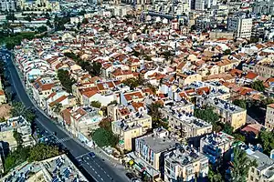 Nachlaot neighborhoods north of Bezalel Street