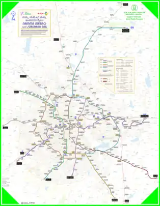 Future Bangalore Transit Map