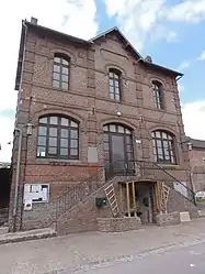 The town hall of Nampcelles-la-Cour