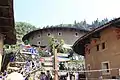 Interior of Tianluokeng Tulou cluster