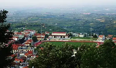 View of the Municipal Stadium Ant.Konstantinidis