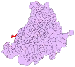 Municipalities in the province of Ávila