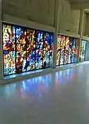 Narthex window 'Jubilation', by Henry Haig, Clifton Cathedral