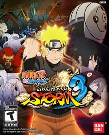 alt=Naruto

 Game character in a fighting pose, surrounded by enemies