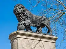 Swedish Lion Monument in Narva