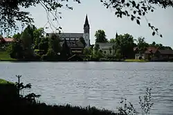 View of Nagel over the Nagel Lake