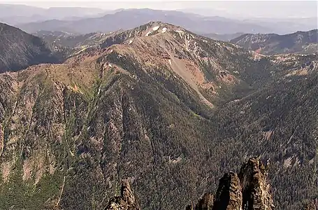 Navaho Peak seen from Little Annapurna