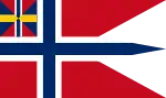 Naval ensign and state flag of Norway (1844–1905)